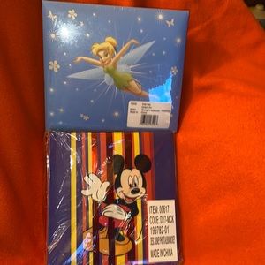 NEW DISNEY SCRAPBOOK TINKERBELL WITH MICKEY MOUSE PHOTO ALBUM